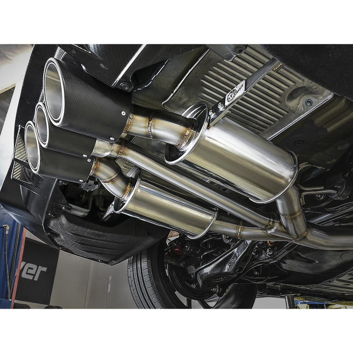 aFe Power Takeda 3 IN 304 Stainless Steel Cat-Back Exhaust System Honda Civic Type R 17-20 L4-2.0L (t)