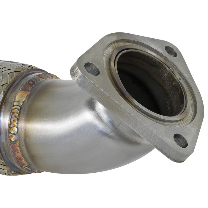 aFe Power Takeda 3 IN 304 Stainless Steel Mid-Pipe Honda Civic Type R 17-20 L4-2.0L (t)