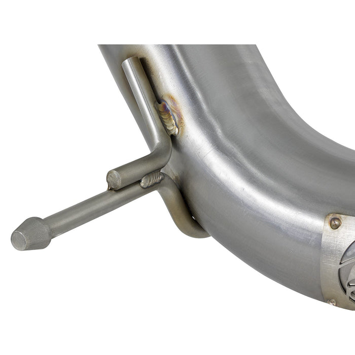 aFe Power Takeda 3 IN 304 Stainless Steel Mid-Pipe Honda Civic Type R 17-20 L4-2.0L (t)