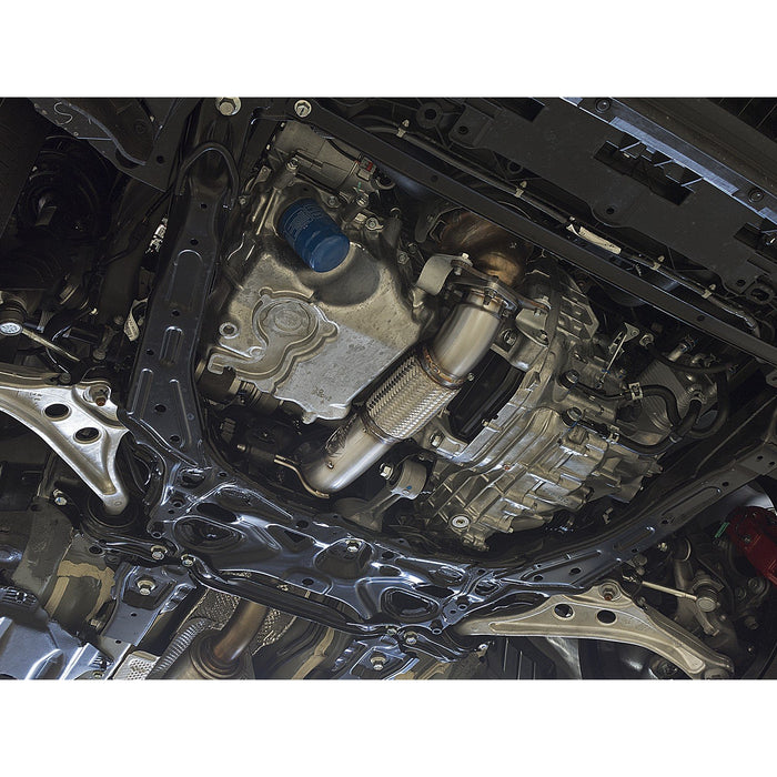 aFe Power Takeda 3 IN 304 Stainless Steel Mid-Pipe Honda Civic Type R 17-20 L4-2.0L (t)