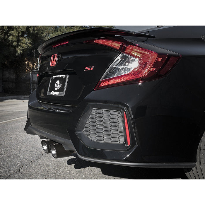 aFe Power Takeda 3 IN 304 Stainless Steel Cat-Back Exhaust Honda Civic Si 17-20 L4-1.5L (t)
