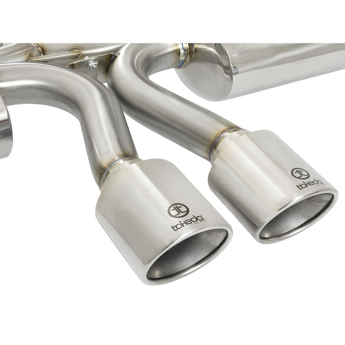 aFe Power Takeda 3 IN 304 Stainless Steel Cat-Back Exhaust Honda Civic Si 17-20 L4-1.5L (t)