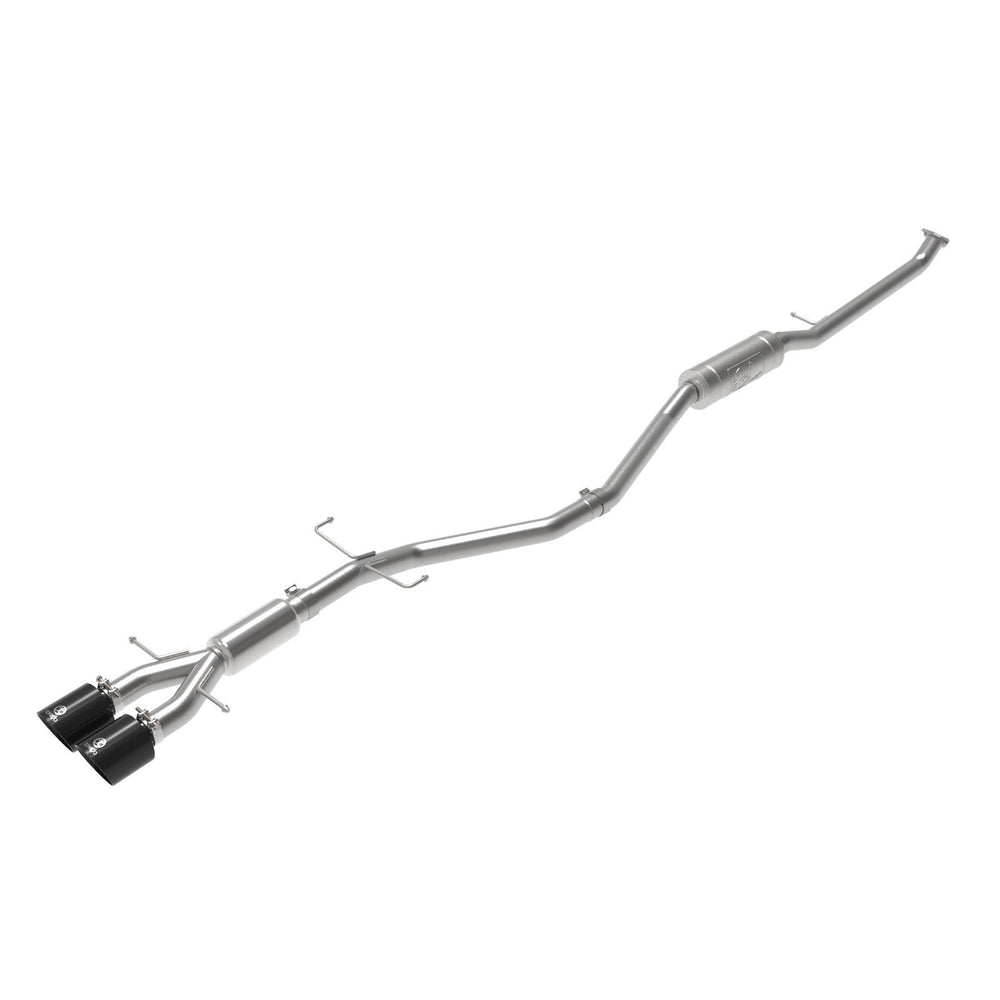 aFe Power Takeda 2-1/2 IN 304 Stainless Steel Cat-Back Exhaust System Honda Civic Si Sedan 17-20 L4-1.5L (t)