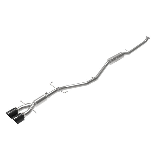 aFe Power Takeda 2-1/2 IN 304 Stainless Steel Cat-Back Exhaust System Honda Civic Si Sedan 17-20 L4-1.5L (t)