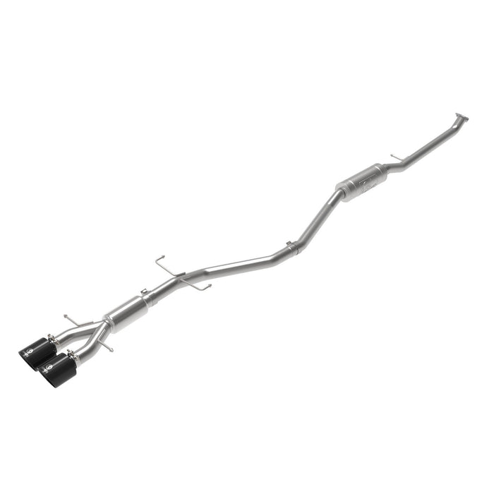 aFe Power Takeda 2-1/2 IN 304 Stainless Steel Cat-Back Exhaust System Honda Civic Si Sedan 17-20 L4-1.5L (t)