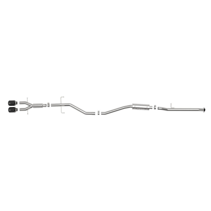 aFe Power Takeda 2-1/2 IN 304 Stainless Steel Cat-Back Exhaust System Honda Civic Si Sedan 17-20 L4-1.5L (t)