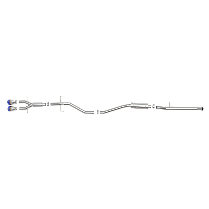 aFe Power Takeda 2-1/2 IN 304 Stainless Steel Cat-Back Exhaust System Honda Civic Si Sedan 17-20 L4-1.5L (t)