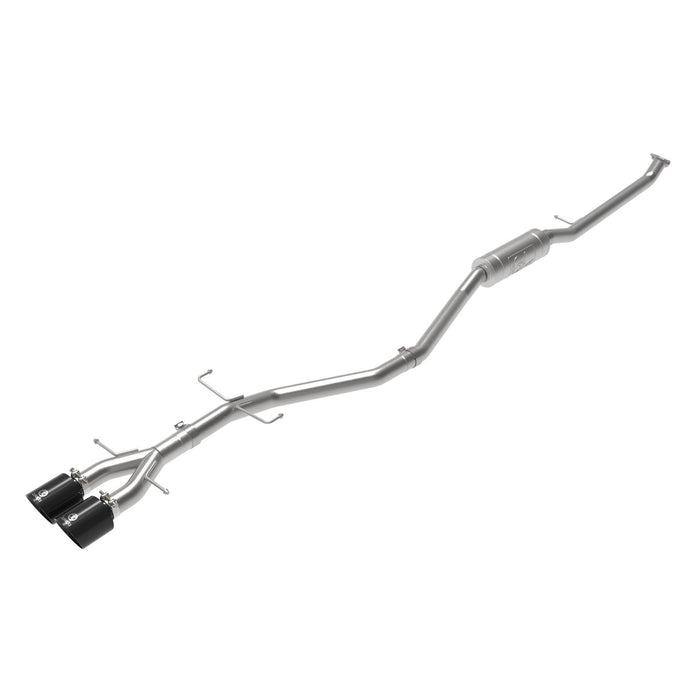 aFe Power Takeda 2-1/2 IN 304 Stainless Steel Cat-Back Exhaust System Honda Civic Si Coupe 17-20 L4-1.5L (t)