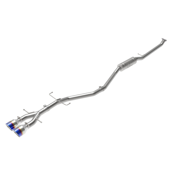 aFe Power Takeda 2-1/2 IN 304 Stainless Steel Cat-Back Exhaust System Honda Civic Si Coupe 17-20 L4-1.5L (t)