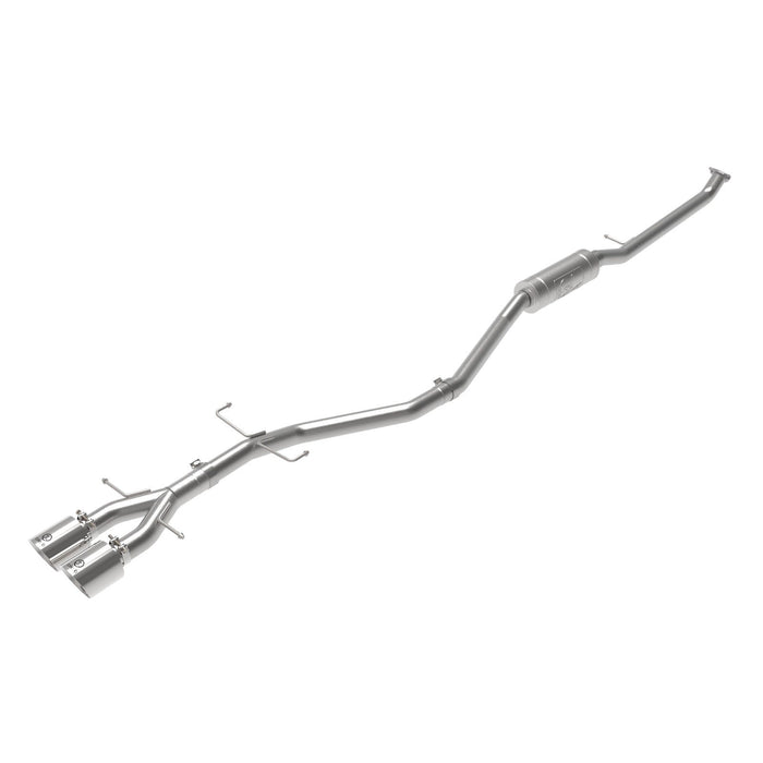 aFe Power Takeda 2-1/2 IN 304 Stainless Steel Cat-Back Exhaust System Honda Civic Si Coupe 17-20 L4-1.5L (t)
