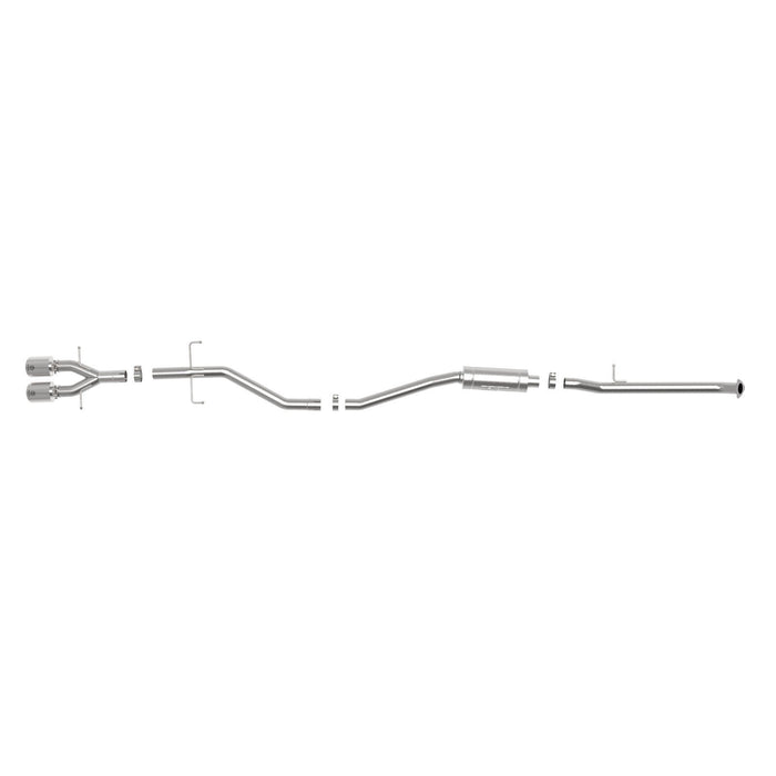 aFe Power Takeda 2-1/2 IN 304 Stainless Steel Cat-Back Exhaust System Honda Civic Si Coupe 17-20 L4-1.5L (t)