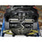 aFe Power Takeda 3 IN 304 Stainless Steel Cat-Back Exhaust System Honda Civic Si 17-20 L4-1.5L (t)
