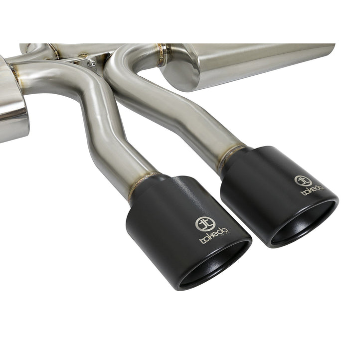 aFe Power Takeda 3 IN 304 Stainless Steel Cat-Back Exhaust System Honda Civic Si 17-20 L4-1.5L (t)