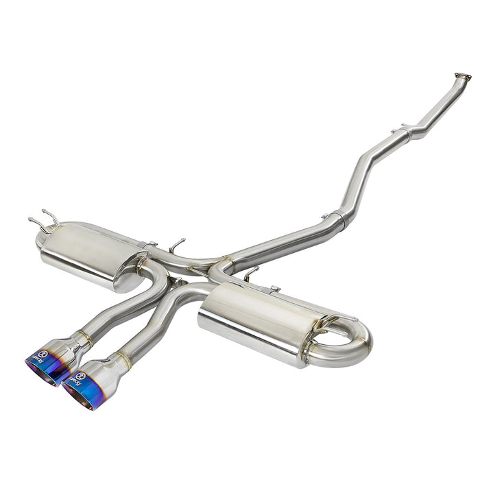 aFe Power Takeda 3 IN 304 Stainless Steel Cat-Back Exhaust System Honda Civic Si 17-20 L4-1.5L (t)