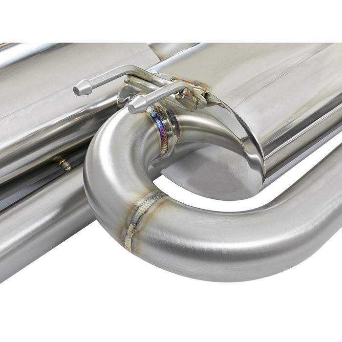 aFe Power Takeda 3 IN 304 Stainless Steel Cat-Back Exhaust System Honda Civic Si 17-20 L4-1.5L (t)