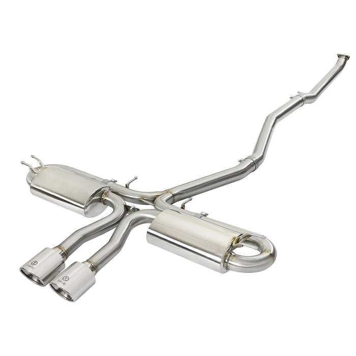 aFe Power Takeda 3 IN 304 Stainless Steel Cat-Back Exhaust System Honda Civic Si 17-20 L4-1.5L (t)