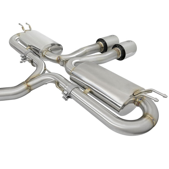 aFe Power Takeda 3 IN 304 Stainless Steel Cat-Back Exhaust System Honda Civic Si 17-20 L4-1.5L (t)