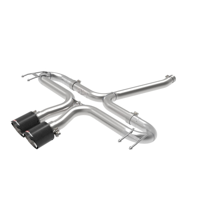 aFe Power Takeda 2-1/2 IN 304 Stainless Steel Axle-Back Exhaust System Honda Civic Sport 17-20 L4-1.5L (t)