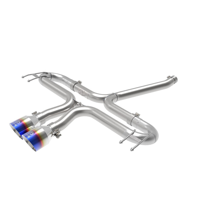 aFe Power Takeda 2-1/2 IN 304 Stainless Steel Axle-Back Exhaust System Honda Civic Sport 17-20 L4-1.5L (t)