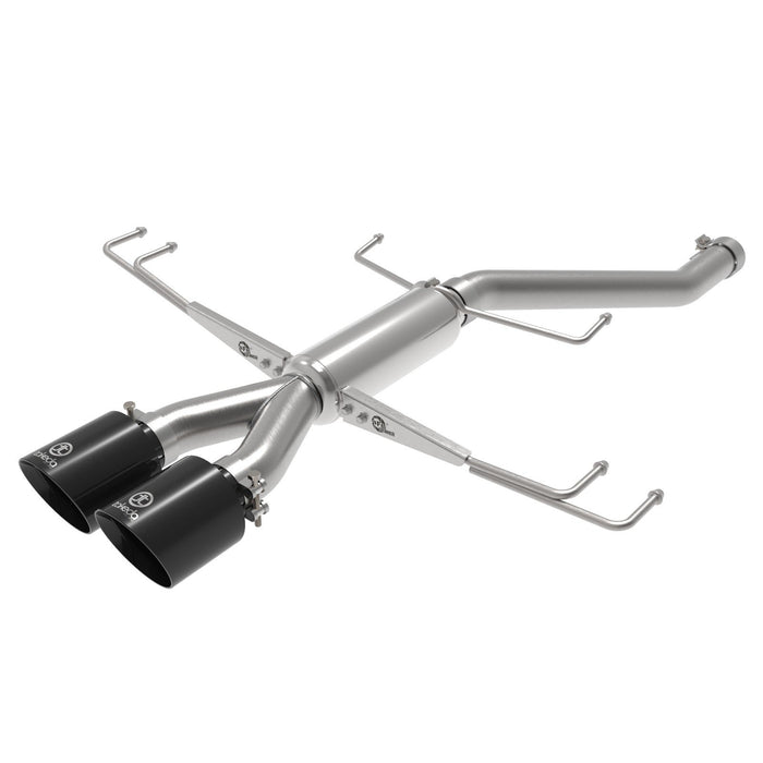 aFe Power Takeda 2-1/2 IN 304 Stainless Steel Axle-Back Exhaust System Honda Civic Type R 17-20 L4-2.0L (t)
