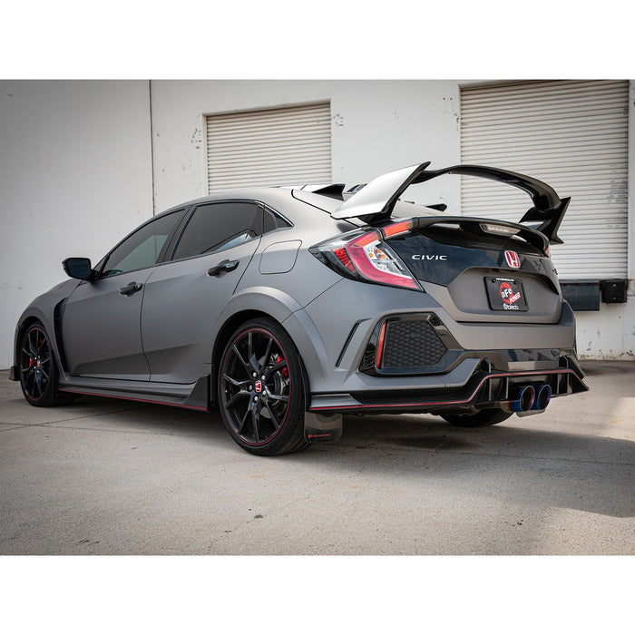 aFe Power Takeda 2-1/2 IN 304 Stainless Steel Axle-Back Exhaust System Honda Civic Type R 17-20 L4-2.0L (t)