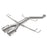 aFe Power Takeda 2-1/2 IN 304 Stainless Steel Axle-Back Exhaust System Honda Civic Type R 17-20 L4-2.0L (t)