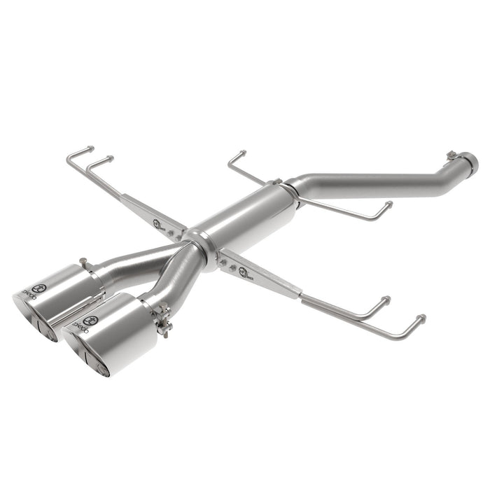 aFe Power Takeda 2-1/2 IN 304 Stainless Steel Axle-Back Exhaust System Honda Civic Type R 17-20 L4-2.0L (t)