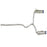 aFe Power Takeda 3 IN to 2-1/4 IN 304 Stainless Steel Cat-Back Exhaust Subaru WRX/STi 15-20 H4-2.0/2.5L (t)