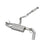 aFe Power Takeda 2-1/2 IN 304 Stainless Steel Cat-Back Exhaust System Subaru Crosstrek 18-19 H4-2.0L