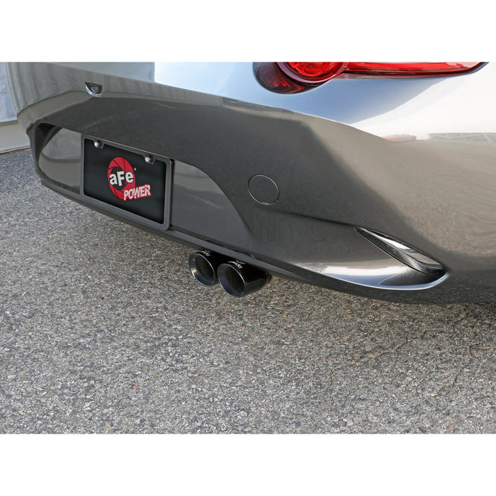 aFe Power Takeda 2-1/2 IN 304 Stainless Steel Axle-Back Exhaust System Mazda MX-5 Miata (ND) 16-20 L4-2.0L