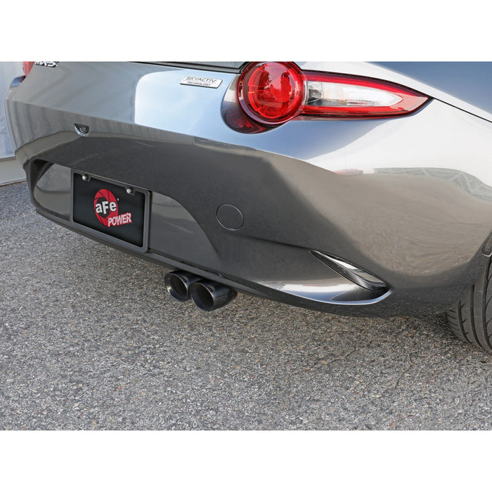 aFe Power Takeda 2-1/2 IN 304 Stainless Steel Axle-Back Exhaust System Mazda MX-5 Miata (ND) 16-20 L4-2.0L