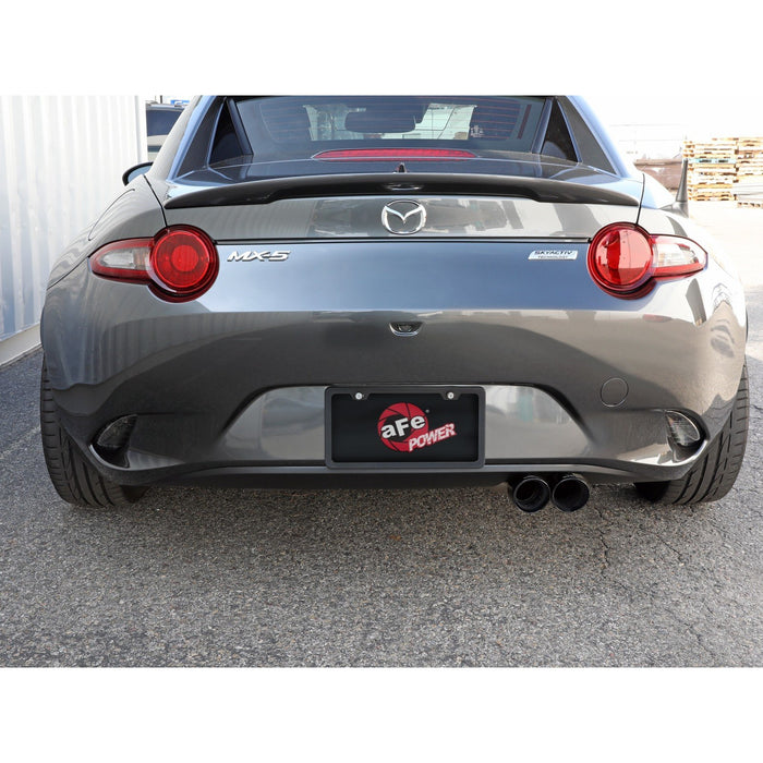 aFe Power Takeda 2-1/2 IN 304 Stainless Steel Cat-Back Exhaust System Mazda MX-5 Miata (ND) 16-20 L4-2.0L