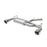 aFe Power Takeda 3 IN 304 Stainless Steel Axle-Back Exhaust System Hyundai Veloster N 19-20 L4-2.0L (t)
