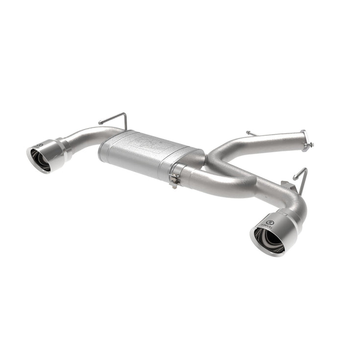 aFe Power Takeda 3 IN 304 Stainless Steel Axle-Back Exhaust System Hyundai Veloster N 19-20 L4-2.0L (t)