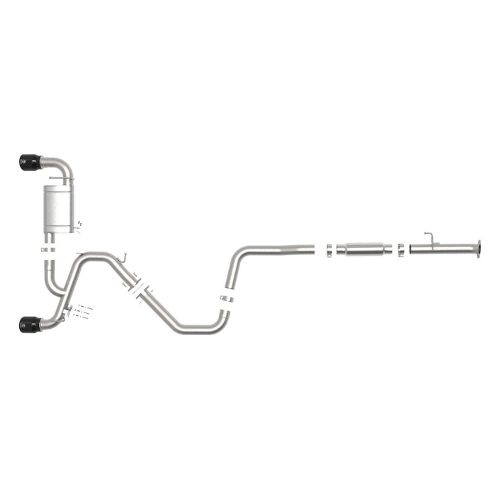 aFe Power Takeda 3 IN 304 Stainless Steel Cat-Back Exhaust System Hyundai Veloster N 19-20 L4-2.0L (t)