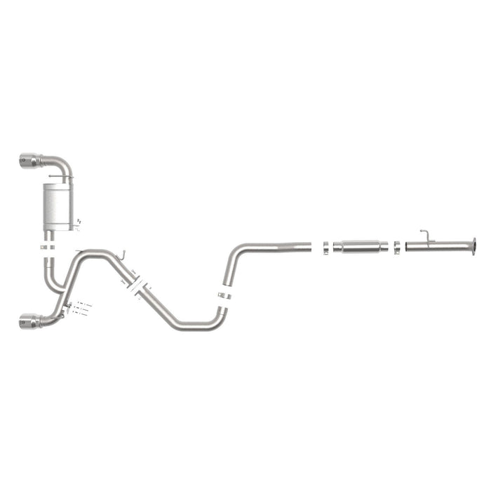 aFe Power Takeda 3 IN 304 Stainless Steel Cat-Back Exhaust System Hyundai Veloster N 19-20 L4-2.0L (t)