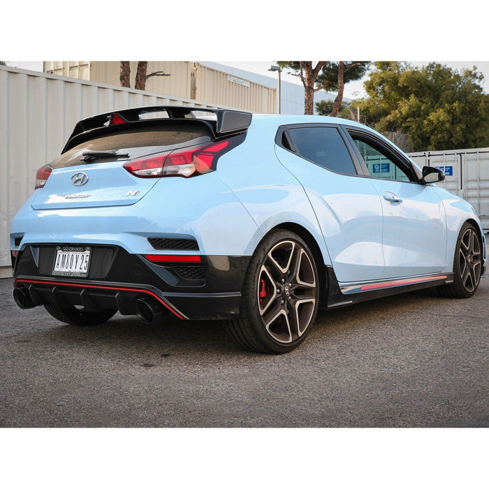 aFe Power Takeda-ST 3 IN 304 Stainless Steel Axle-Back Exhaust System Hyundai Veloster N 19-20 L4-2.0L (t)