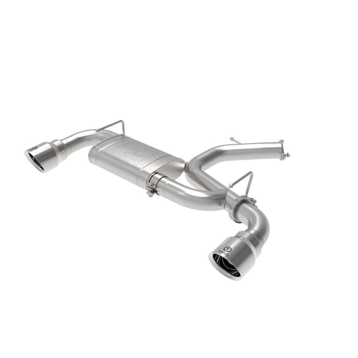 aFe Power Takeda-ST 3 IN 304 Stainless Steel Axle-Back Exhaust System Hyundai Veloster N 19-20 L4-2.0L (t)
