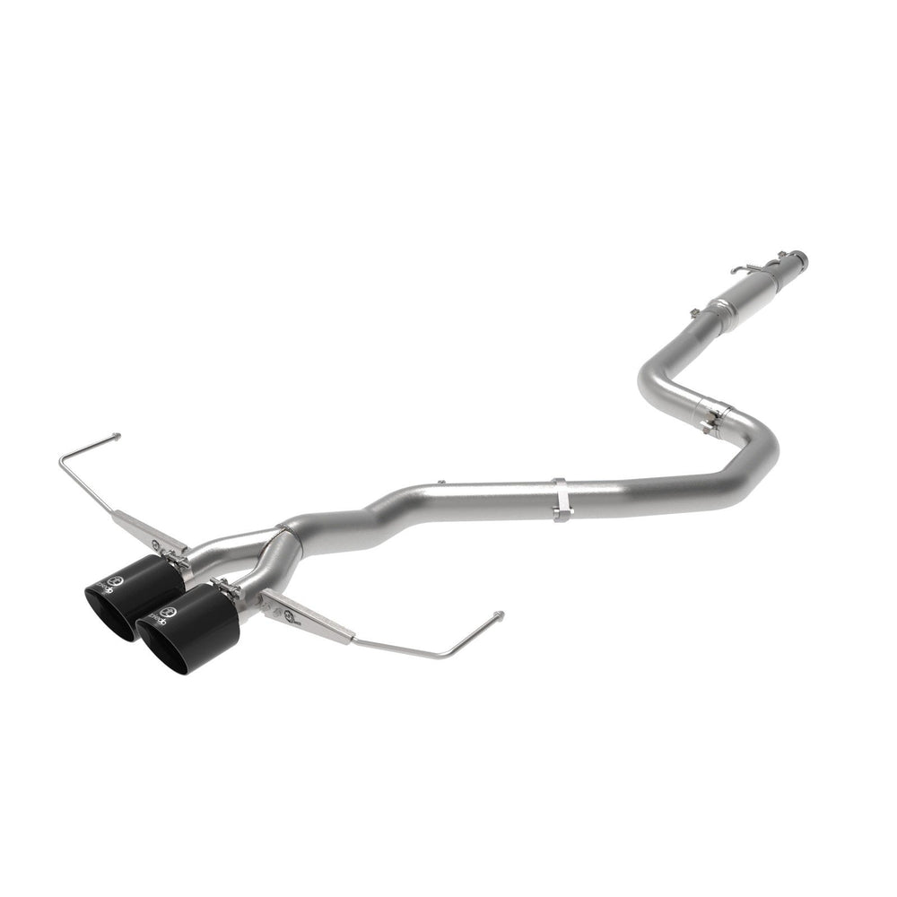 aFe Power Takeda 3 IN to 2-1/2 IN 304 Stainless Steel Cat-Back Exhaust Hyundai Veloster 19-20 L4-1.6L (t)