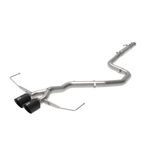 aFe Power Takeda 3 IN to 2-1/2 IN 304 Stainless Steel Cat-Back Exhaust Hyundai Veloster 19-20 L4-1.6L (t)