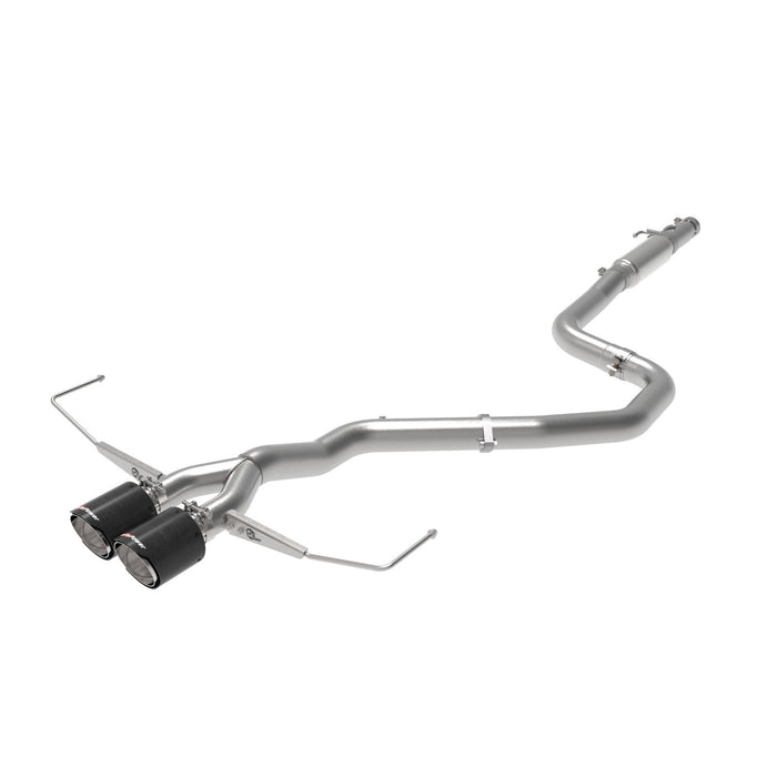 aFe Power Takeda 3 IN to 2-1/2 IN 304 Stainless Steel Cat-Back Exhaust Hyundai Veloster 19-20 L4-1.6L (t)
