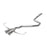 aFe Power Takeda 3 IN to 2-1/2 IN 304 Stainless Steel Cat-Back Exhaust Hyundai Veloster 19-20 L4-1.6L (t)