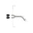 aFe Power Takeda 3 IN to 2-1/2 IN 304 Stainless Steel Axle-Back Exhaust Hyundai Veloster 19-20 L4-1.6L (t)