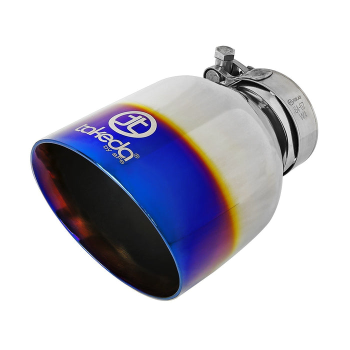 aFe Power Takeda 3 IN to 2-1/2 IN 304 Stainless Steel Axle-Back Exhaust Hyundai Veloster 19-20 L4-1.6L (t)