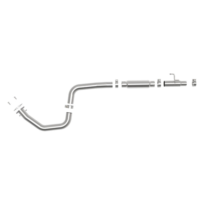 aFe Power Takeda 3 IN 304 Stainless Steel Mid-Pipe Hyundai Veloster 19-20 L4-1.6L (t)
