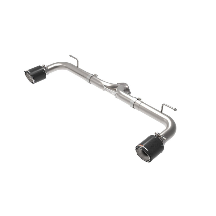 aFe Power Takeda 2-1/2 IN 304 Stainless Steel Axle-Back Exhaust System Mazda 3 14-18 L4-2.0/2.5L