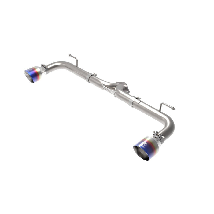 aFe Power Takeda 2-1/2 IN 304 Stainless Steel Axle-Back Exhaust System Mazda 3 14-18 L4-2.0/2.5L