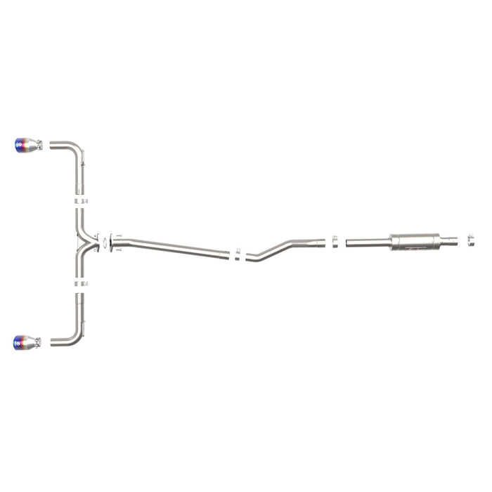aFe Power Takeda 2-1/2 IN 304 Stainless Steel Cat-Back Exhaust System Mazda 3 14-18 L4-2.0/2.5L