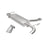 aFe Power Takeda 2-1/2in 304 Stainless Steel Axle-Back Exhaust System Hyundai Kona 18-21 L4-1.6L (t)