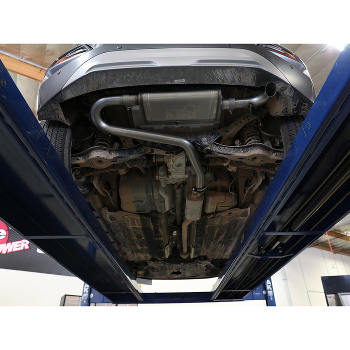 aFe Power Takeda 2-1/2in 304 Stainless Steel Axle-Back Exhaust System Hyundai Kona 18-21 L4-1.6L (t)